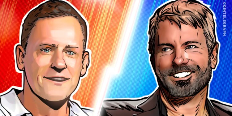 Saylor vs. Thiel: Two Different Crypto Bets