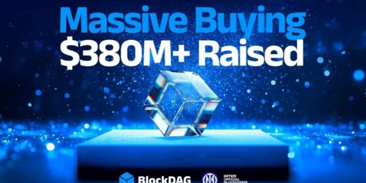 DOGE Price Forecast Weakens While XRP Pushes Toward $22+ and BlockDAG Presale Soars to $385M