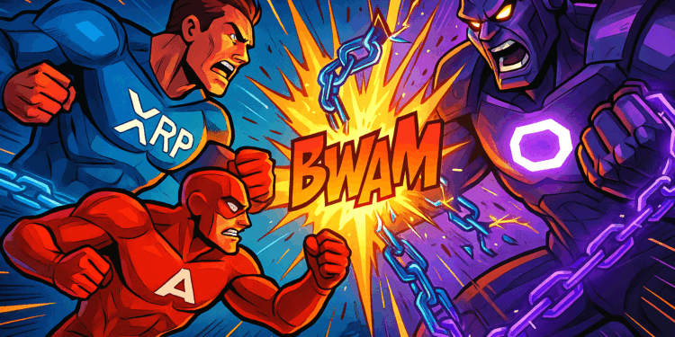 Layer 1 vs Sidechain — Avalanche, Polygon and XRP Compete in 2025 Scaling Showdown