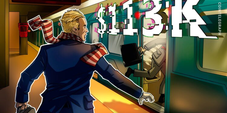 Bitcoin Price Drop To $113K Before New FOMC Highs Possible