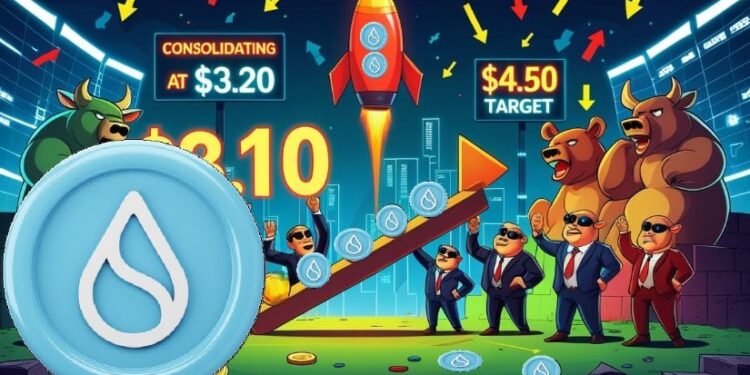 Sui (SUI) Price Prediction: Sui (SUI) Eyes $4.50 Rally as Bulls Hold $3.10 Support Amid Market Sell-Off