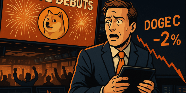 DOJE Debuts: Strong ETF Demand Meets Falling Dogecoin Price