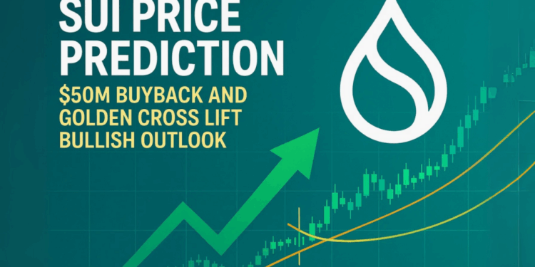 SUI Price Prediction: $50M Buyback and Golden Cross Lift Bullish Outlook