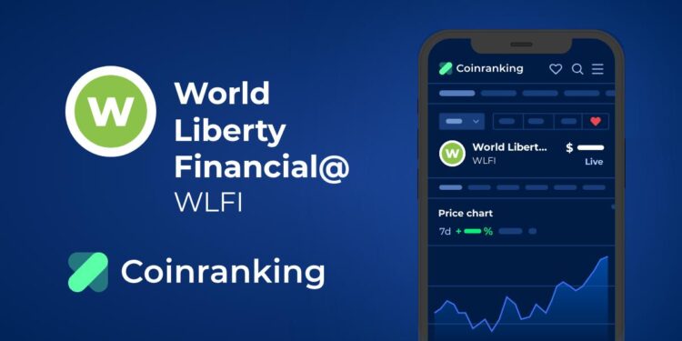 WLFI $0.0₈129 – World Liberty Financial@ Price & Chart