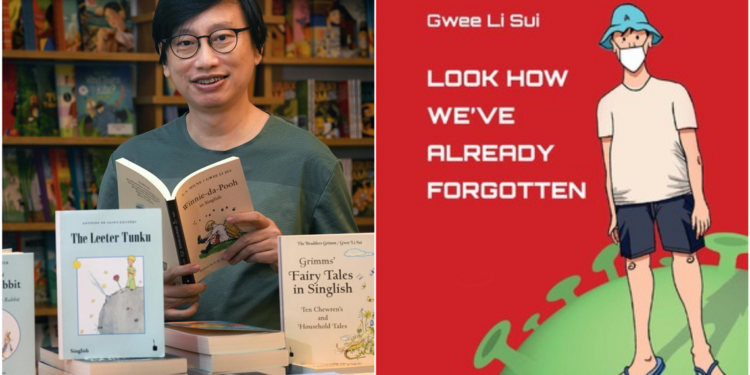 Look How We’ve Already Forgotten is Gwee’s capturing of the fear and anxiety of Covid-19.