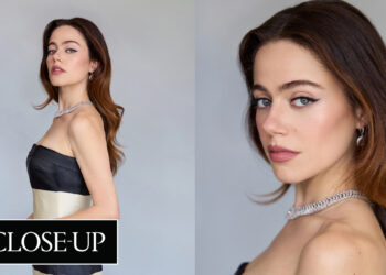 Molly Gordon on Her Old Hollywood 2025 Emmys Red Carpet Armani Dress