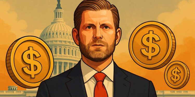 Eric Trump Says Stablecoins Will Save the US Dollar as Scrutiny Grows
