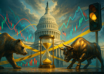 The odds of U.S. government shutdown are at an all-time high as the markets hold their breath