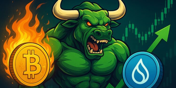 BullZilla Presale Frenzy as Sui and Bitcoin Rise