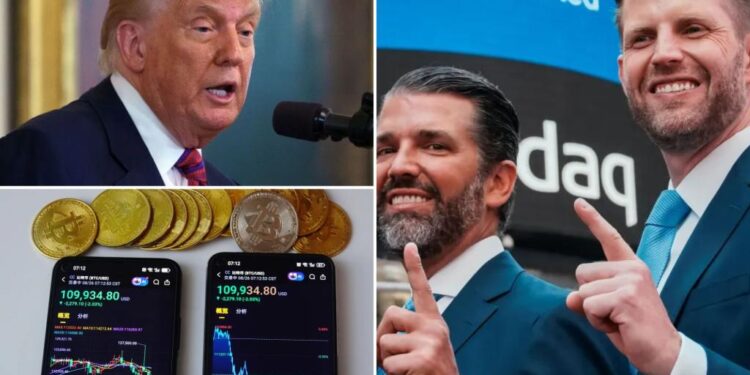 Trump-backed WLFI token whipsaws as speculators drive billions in trades