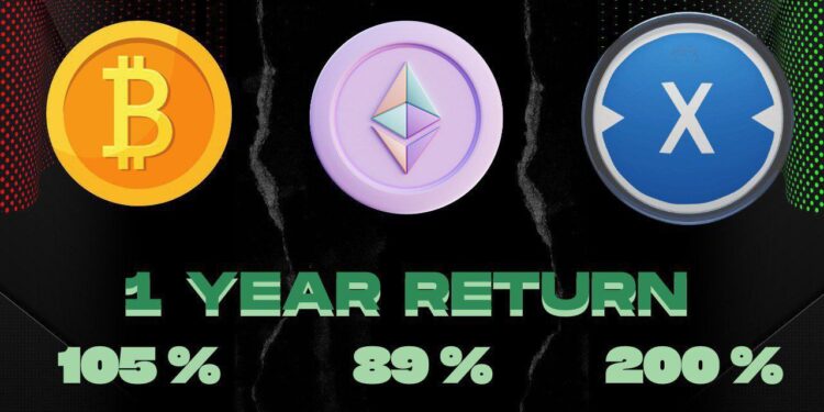 XDC Silently Outpaces Bitcoin and Ethereum Over the Last 12 Months