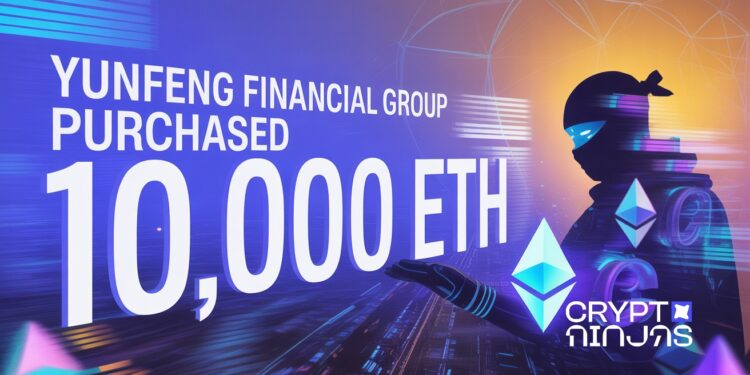 Jack Ma-Linked Yunfeng Financial Makes Bold $44M Bet on Ethereum to Power Web3 Push