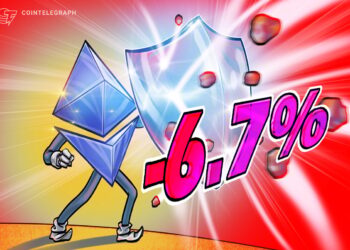 ETH Down Only 6.7% Following Friday’s Crypto Market Crash