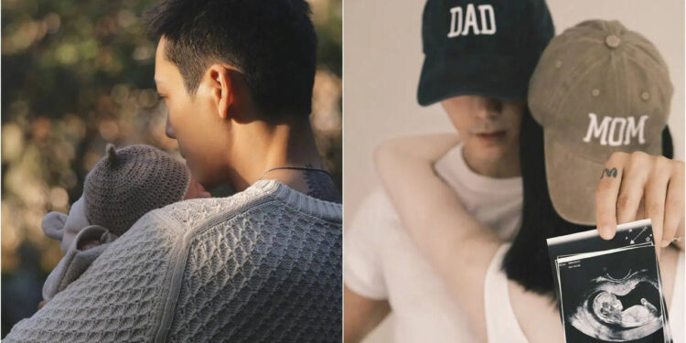 William Chan and He Sui have revealed the arrival of their son, delighting fans by confirming their relationship with charming photographs.