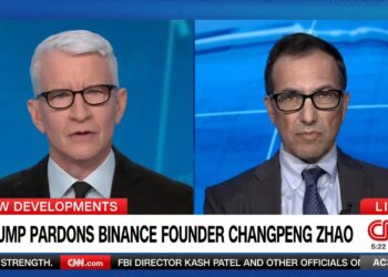 “It’s a very odd arrangement”: New York Times investigative reporter Eric Lipton talks about the financial ties between Binance, whose founder was just pardoned by President Trump, and World Liberty Financial, the crypto firm co-founded by President Trump’s family.