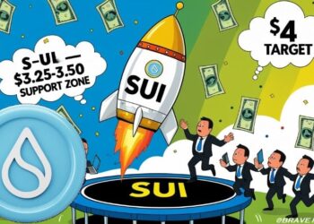 Sui (SUI) Price Prediction: Can Sui Sustain the $3.25–$3.50 Support Zone to Advance Toward $4?