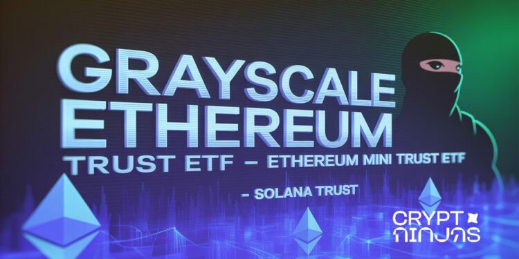 Grayscale Debuts First-Ever U.S. Spot Crypto ETFs With Staking Rewards