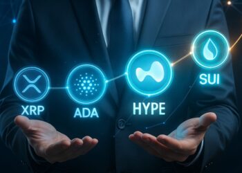 XRP and Cardano Drop as Smart Money Moves Into HYPE and SUI