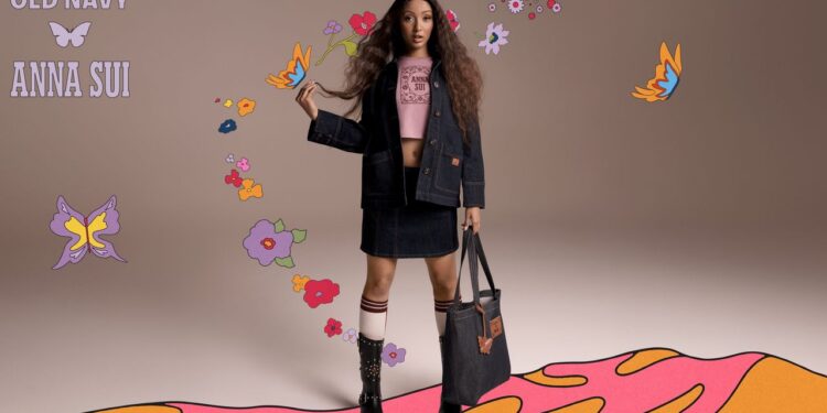 A First Look at Old Navy x Anna Sui Featuring PinkPantheress