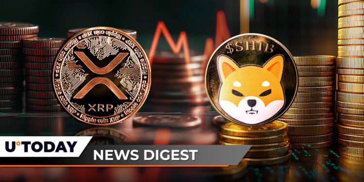 XRP Reversal Sends Price Towards $1, DOGE Treasury to Go Public, Bitcoin Beats Gold, Binance’s CZ Pardoned — Top Weekly Crypto News