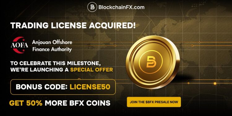 BlockchainFX Secures Trading License – Whales Call It the Best Crypto to Buy Over Polkadot and Polygon