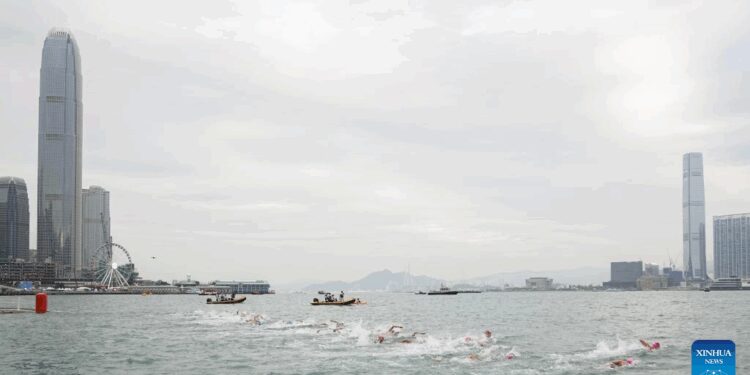 15th National Games: individual triathlon-Xinhua
