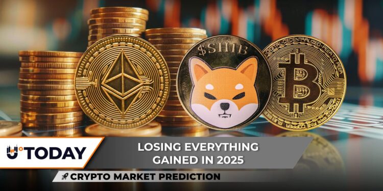 Crypto Market Prediction: Ethereum (ETH) Just Lost It, Targeted Shiba Inu (SHIB) Sellout Confirmed, Can Bitcoin Hold $100,000?