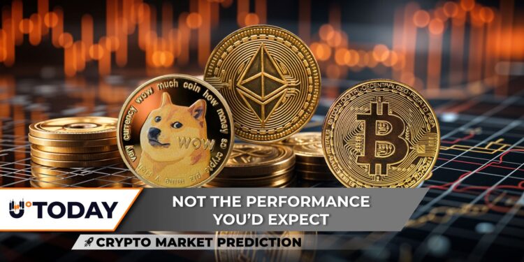 Crypto Market Prediction: Dogecoin (DOGE) Surprise Recovery, Ethereum (ETH) Will Fight for $3,000, Bitcoin (BTC) Sinks in $1,300,000,000 Bloodbath