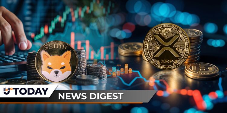 Shiba Inu (SHIB) Sees New Hope, XRP Price Has 6 Days to Rebound, BlackRock Sells $314 Million in Bitcoin and Ethereum – Crypto News Digest
