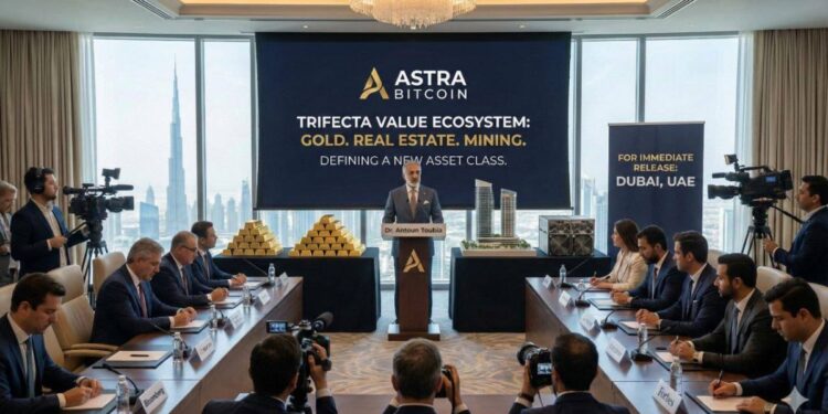 Astra Bitcoin Defines New Asset Class: The First Sovereign-Grade Ecosystem Anchored by Gold, Real Estate, and Strategic Blockchain Validator Nodes
