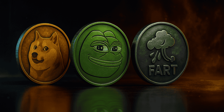 Best Meme Coins To Buy The Dip: Dogecoin, Fartcoin and Pepe Form Bullish Divergence