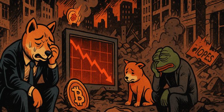 Brutal Correction Hits Speculative Crypto Sectors