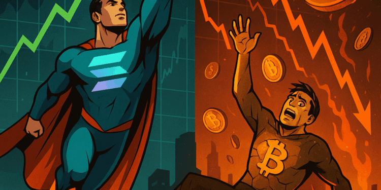 Solana ETFs See Explosive Growth Amid Bitcoin’s Downturn