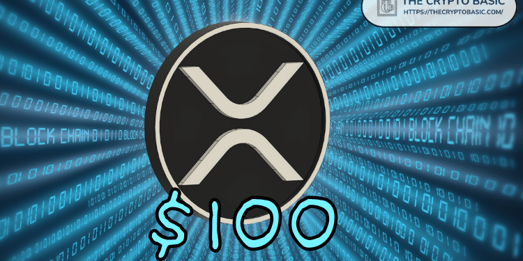 Pundit Says a $0.60 Price Difference Won’t Matter When XRP Reaches $100