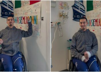 Lorenzo Bonicelli torna sui social dopo l’incidente alle Universiadi: “Insieme a voi”