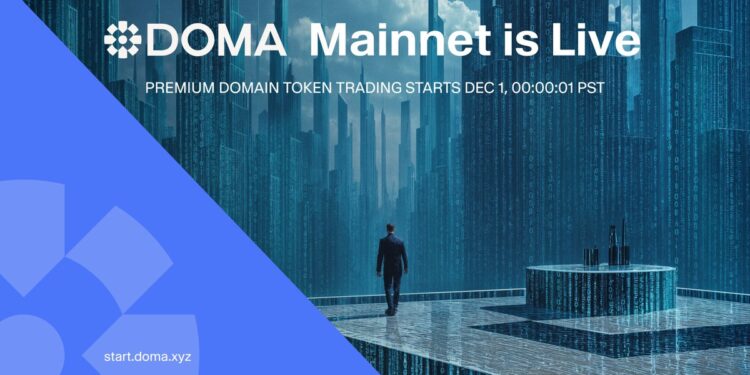 Mainnet Live: Doma Protocol Brings Domain Infrastructure Into DeFi’s $360B RWA Market