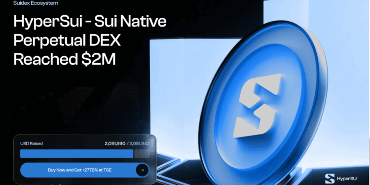 First Perpetual Sui DEX Raised $2M: How HyperSui Can Push