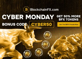 Solana Whales Turn to BlockchainFX in 50% Cyber Monday Frenzy