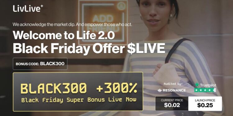 LivLive’s 300% Bonus Presale Skyrockets While Polkadot and Avalanche Bleed