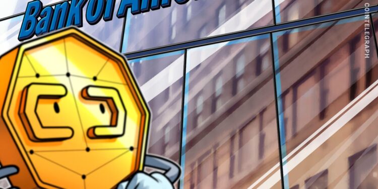 Bank Of America Endorses 1–4% Bitcoin Allocation