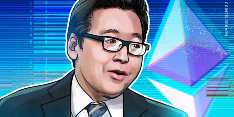 Ethereum’s Tokenization Role Sharpens as Tom Lee Outlines Bullish Outlook