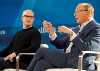 SWFs Bought the Dip, According to Larry Fink