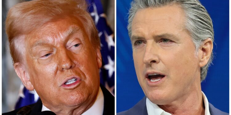 Newsom finds new way to troll Trump with website tracking president’s ‘criminal cronies’