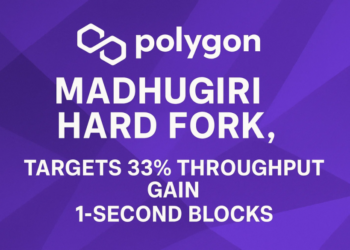 Polygon’s Madhugiri Hard Fork Targets 33% Throughput Gain, 1-Second Blocks