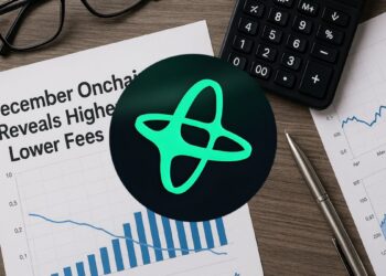 Blockchain’s December Onchain Data Reveals Higher Activity, Lower Fees