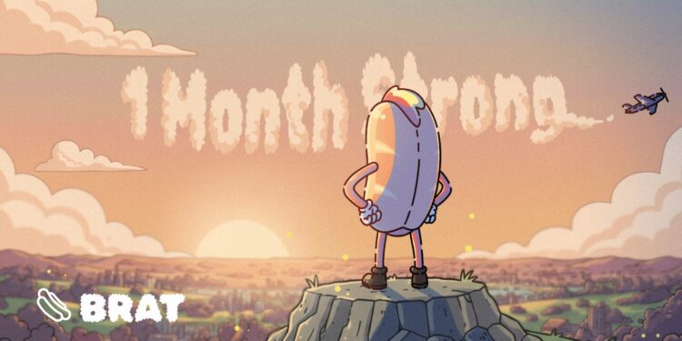 $BRAT Announces First-Month Milestone Update, Featuring New