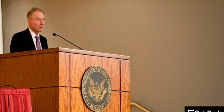 U.S. SEC chief warns watchdogs need to be limited in tapping crypto’s power to snoop