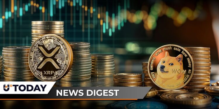U.Today Crypto Digest: XRP Millionaires Awaken, Shiba Inu Buyers Step In, Dogecoin Sees 10,782% Rise in Futures Volume