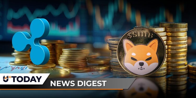 U.Today Crypto Digest: Shiba Inu (SHIB) Burns Explode 2,807%, Ripple CEO Teases Big Reveal, Bitcoin (BTC) Miners Capitulate