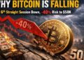Why Bitcoin Is Falling? Losses Extend to 6th Day and BTC Price Prediction Signals 40% Slump to $50K